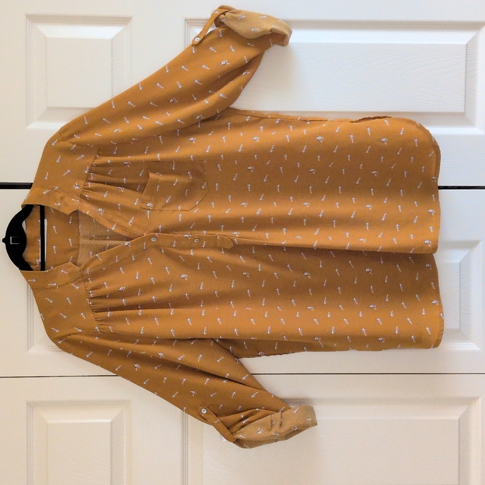 Fun 2 Fun Mustard Yellow Racoons Print 2XL